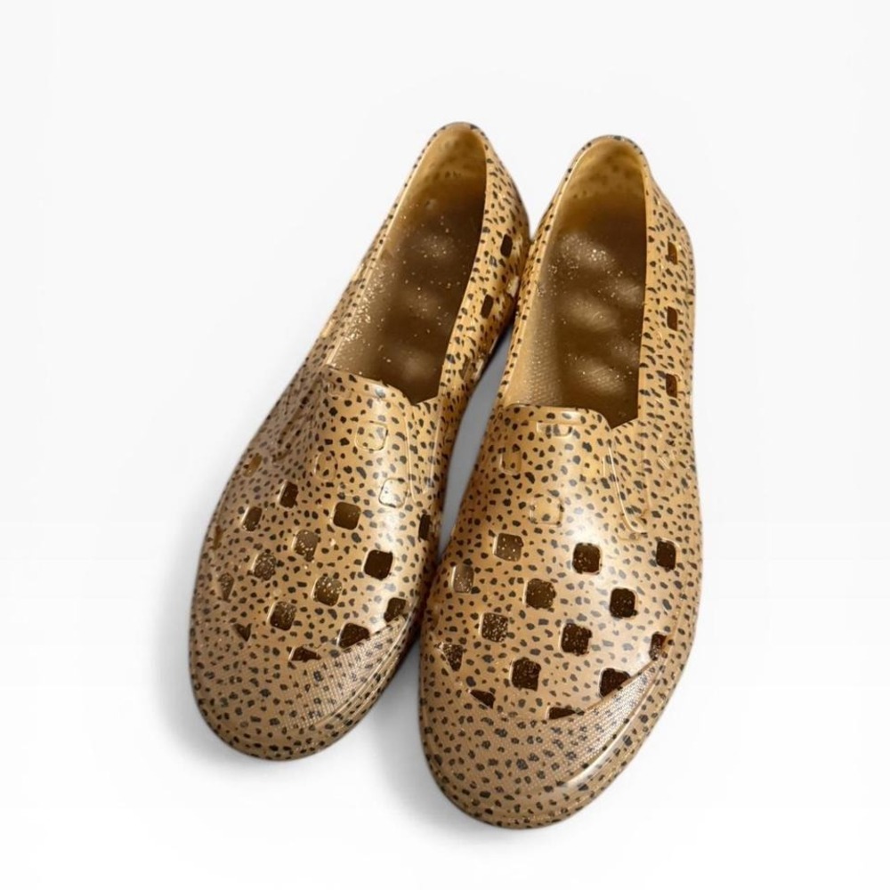 Vans Leopard TRK Slip On Sz 8